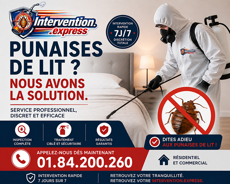 Punaises de Lit La Queue en brie